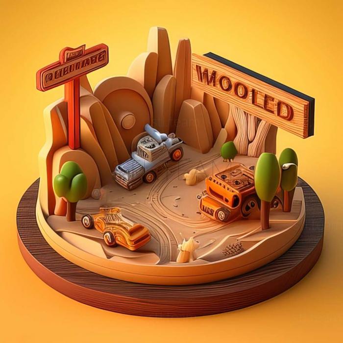 3D модель Игра Мировая серия микромашин (STL)